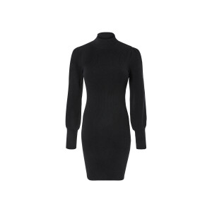 esmara Gebreide dames jurk (M (40/42), Zwart)