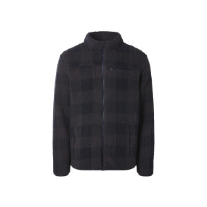 ESMARA MEN Heren teddyfleece jas (Donkerblauw, XXL)