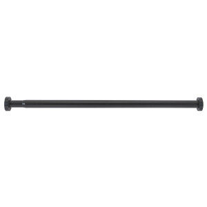 Wenko Telescopische douchestang Luz (Zwart, 70 - 115 cm)