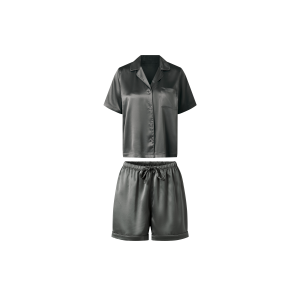 esmara Satijnen dames pyjama (Grijs, M (40/42))