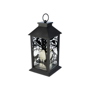 LIVARNO home Halloween lamp (vierkant/wit)