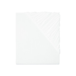 LIVARNO HOME Jersey-modal hoeslaken, 180-200 x 200 cm (Wit)