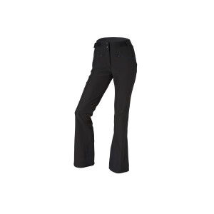 CRIVIT Dames softshell skibroek Glamour (Zwart, 40)