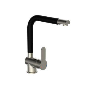 Schütte Keukenkraan (roestvrij staal/zwart)
