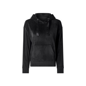 ESMARA Dames nicki-hoodie (Zwart, M (40/42))