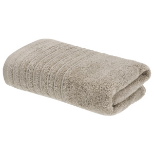 SANSIBAR Set van 2 handdoeken, 50 x 100 cm (Beige)