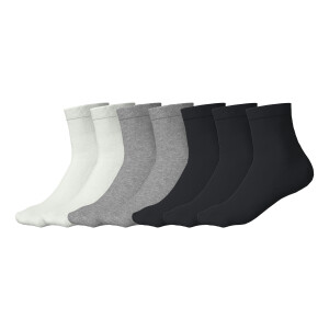 ESMARA KIDS 7 Paar kinder sokken (Wit/grijs/zwart, 31/34)