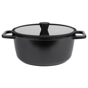 LIVARNO home Aluminium kookpan Ø 28 cm (Zwart)