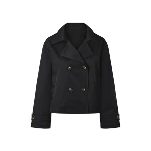 esmara Dames trenchcoat (Zwart, 40)