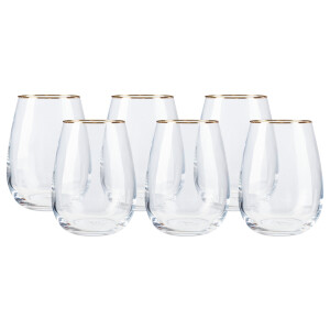 LIVARNO home Glazenset 6-delig (Waterglazen)