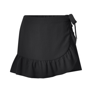 ESMARA Dames broekrok met crêpe-structuur (Zwart, S (36/38))
