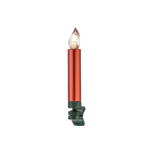 LIVARNO home Draadloze LED-kerstboom kaarsen (Rood)