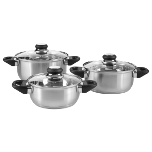 SILVERCREST RVS pannenset