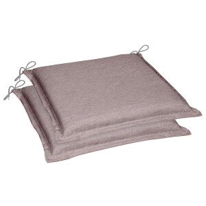 GO-DE Textil Tuinkussen (Set van 2 kussens, Taupe)