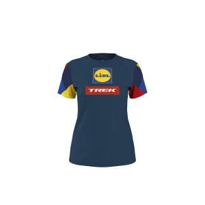 CRIVIT Dames sportshirt Lidl-Trek 2026 (Marineblauw, S (36/38))
