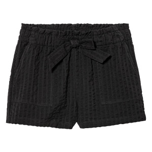 pepperts! Korte meisjes broek (158, Zwart)