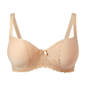 esmara Dames spacer-bh - plus size (Beige, 95C)