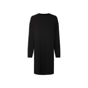 ESMARA Gebreide dames jurk (Zwart, XS (32/34))