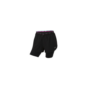 CRIVIT Dames sportbroekje (Zwart, XS (32/34))