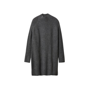 esmara Gebreide dames jurk (Grijs, XS (32/34))