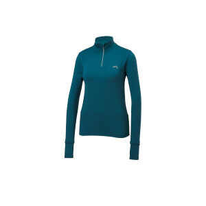 CRIVIT Dames thermo sportshirt (Turquoise, L (44/46))