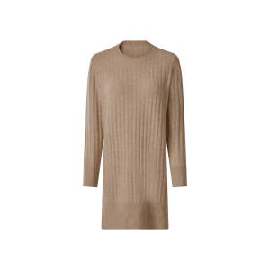 ESMARA Dames gebreide jurk (Beige, S (36-38))