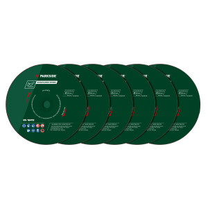 PARKSIDE Slijpschijven 180 mm (RVS slijpschijven 6 stuks)