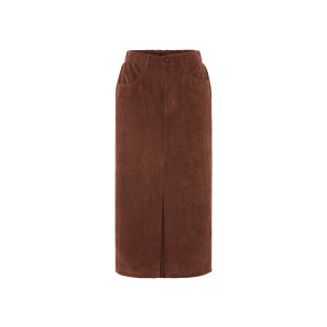 ESMARA Corduroy dames rok (Bruin, 36)