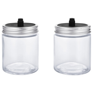 SILVERCREST Augurkenpot, fermentatiepotten of fermentatiegewichten (Fermentatiepot 0,5 liter set van 2)