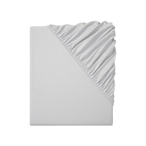 LIVARNO home Jersey-hoeslaken 180-200 x 200 cm (Lichtgrijs)