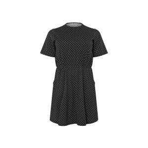 ESMARA Dames jurk - plus size (Zwart/print, XXL (52/54))