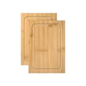 SILVERCREST Bamboe snijplank (kleine set van 2)