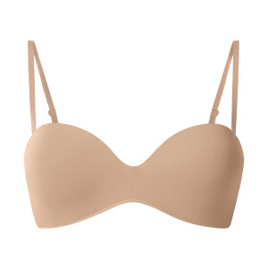 ESMARA Dames soft-bh zonder beugels (Crème, 75B)