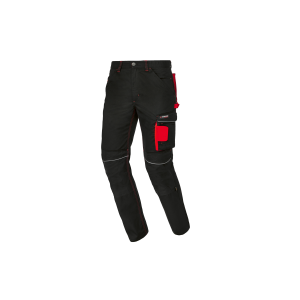 PARKSIDE PERFORMANCE Heren werkbroek (Zwart/rood, 58)
