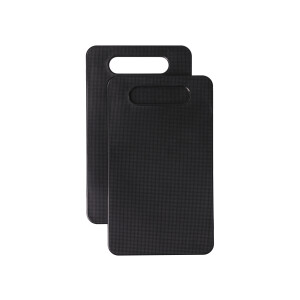 SILVERCREST Snijplank (zwart, set van 2)