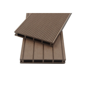 HOME DELUXE Set van 6 vlonderplanken Samana (2m², Donkerbruin)