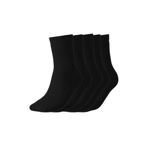 esmara 5 Paar kinder thermosokken (Zwart, 31-34)