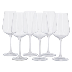 SILVERCREST Glazenset 6-delig (Witte wijn glazen)