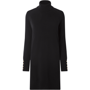 ESMARA Dames gebreide jurk (Zwart, XL (48/50))