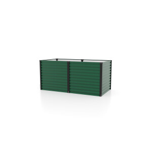 Vitavia Metalen hoge kweekbak Meta - 63 of 86 cm hoogte (858, zeegras/zwart)