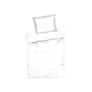 LIVARNO HOME Renforcé dekbedovertrek, 135 x 200 cm (Wit)