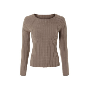 esmara Gebreide dames trui (Bruin, XL (48/50))