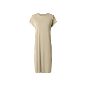 ESMARA Linnen dames jurk (Beige, XS (32/34))