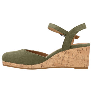 esmara Dames sandalen (Olijfgroen, 41)