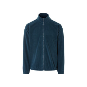 LIVERGY Heren fleecevest (XL, Blauw)