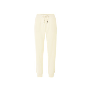 esmara Dames fleece broek (Crème, L (44/46))
