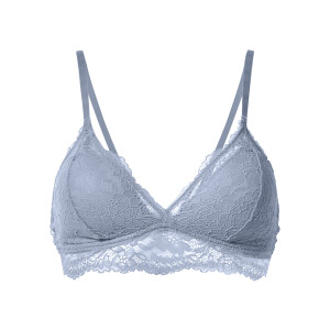 esmara Dames bustier met kant (Blauw, L (44/46))