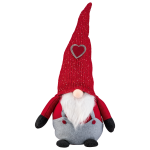 LIVARNO home Kerstdecoratie kabouter XXL (rode puntmuts)