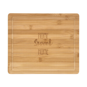 SILVERCREST Bamboe snijplank (Home sweet home)