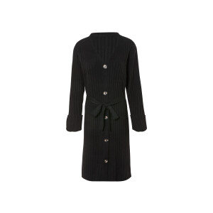 esmara Gebreid dames vest (S (36/38), Zwart)